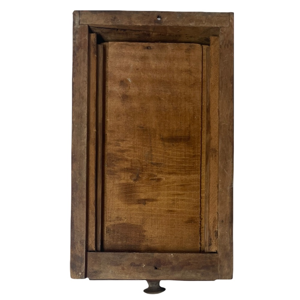 Vintage 1800’s Wood Box Drawer Antique Primitive Rustic French Cottage Farmhouse - Picture 9 of 11